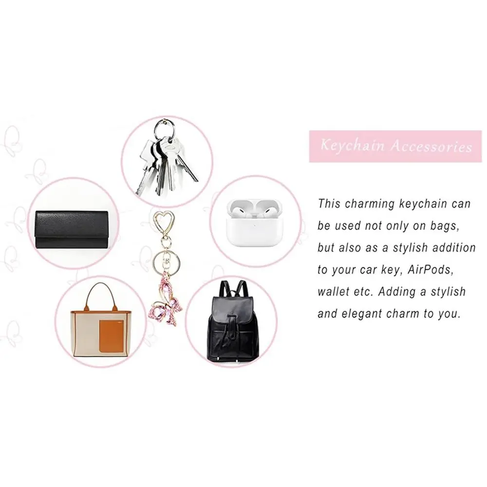 Новый сверкающий кулон-бабочка со стразами, сумки для рукоделия, подвески, кошелек, подвеска, брелок для женщин