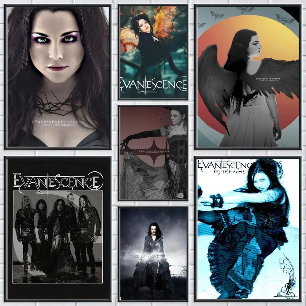 Evanescence Band Poster Premium Waterproof Aesthetic Wall Ar