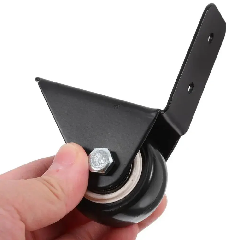 4pcs Furniture Castors L Side Mounting Castors Furniture Castors Robust Plate Wheel Household Directional Movement Tools Parts