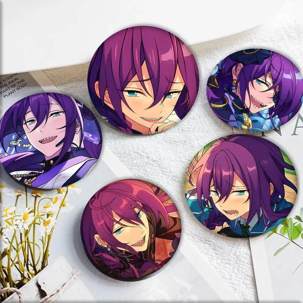 1pc Ayase Mayoi Cartoon Style Badge Brooches On Backpack Dec