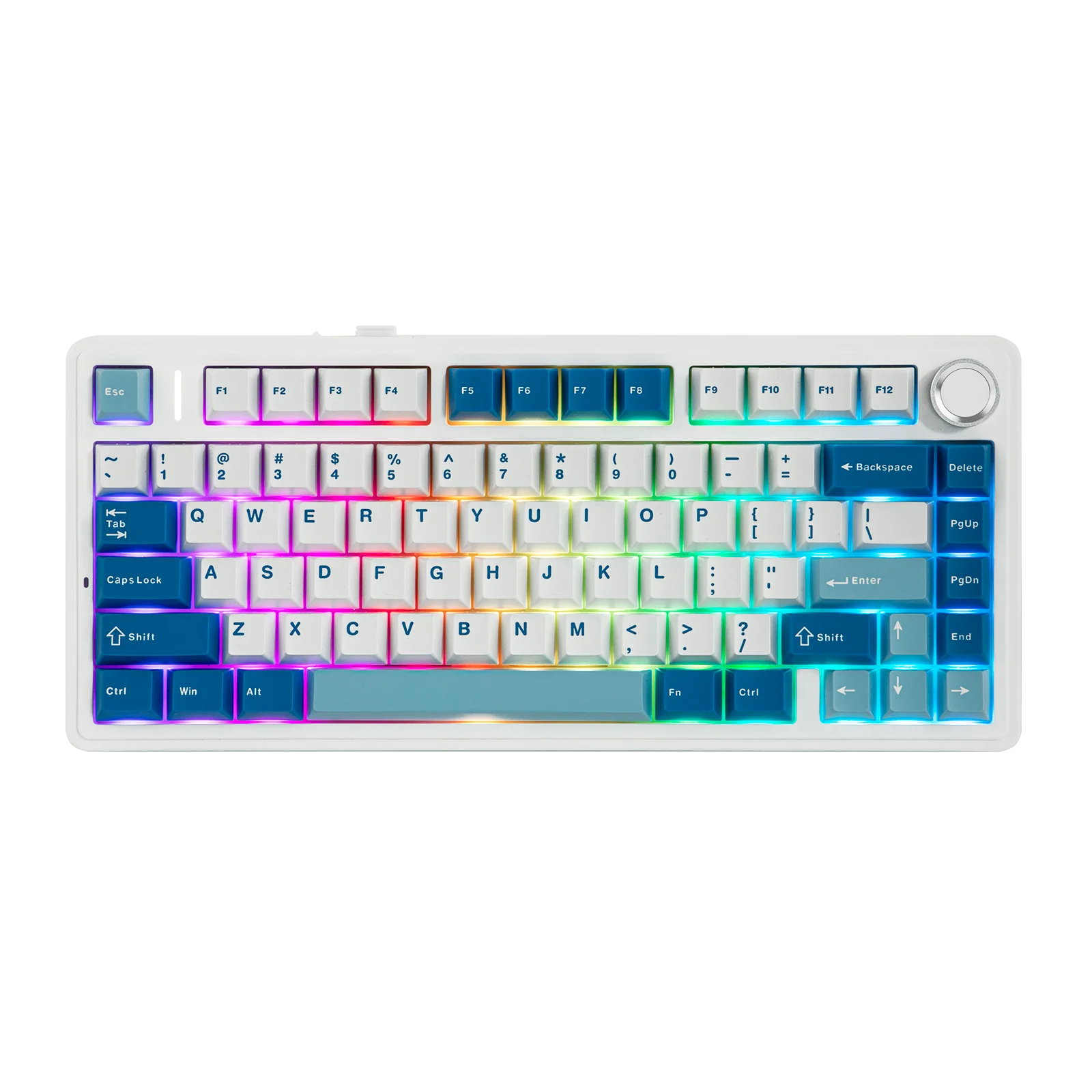 

EPOMAKER x AULA F75 Ultra 75% ANSI US QWERTY Layout Hot-Swap Gasket Tri-mode Wireless Mechanical Keyboard with 10000mAh Battery