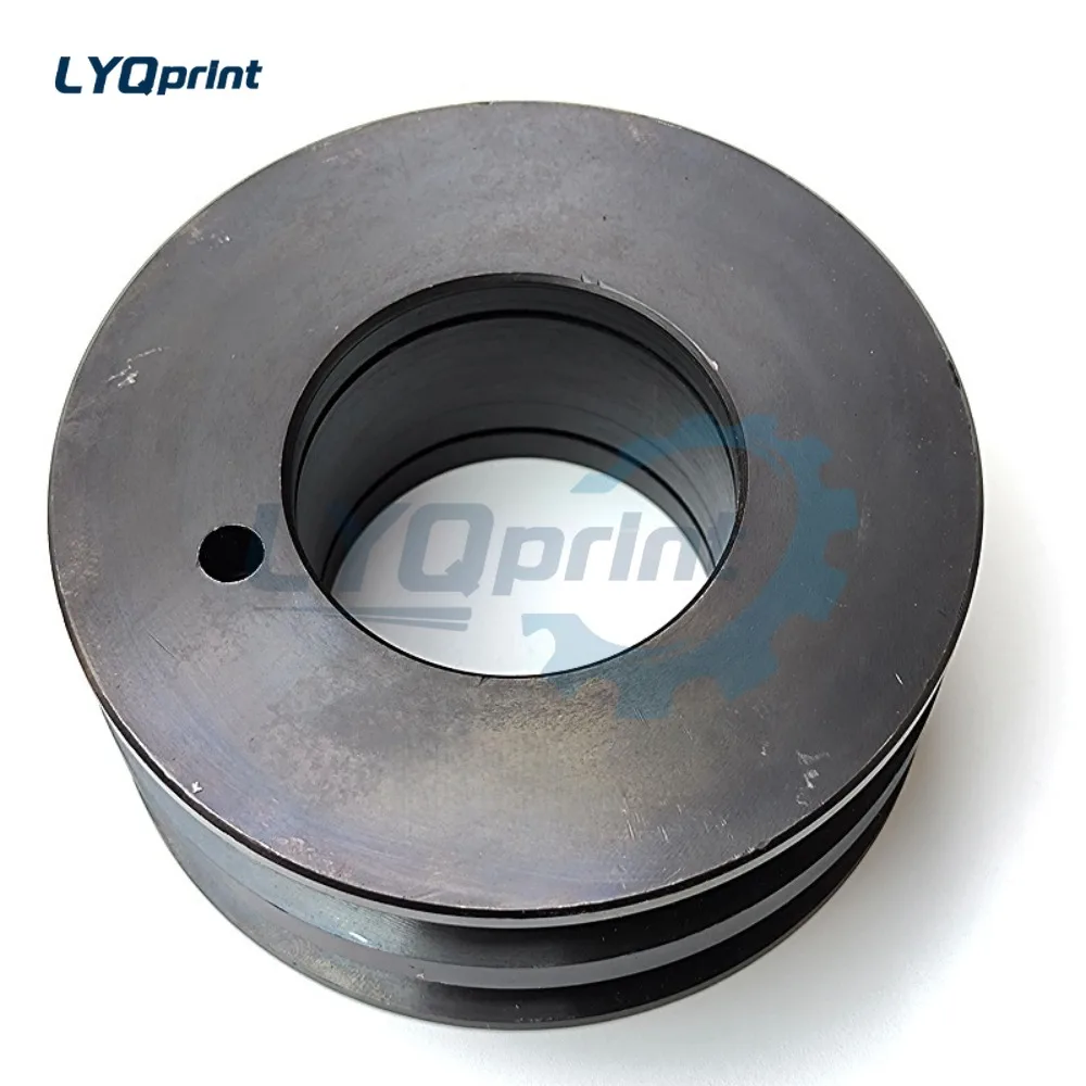 Folding Machine Belt Pulley Double Groove Tension Transmission Wheel for Shanghai Zihong Folding Machine Parts