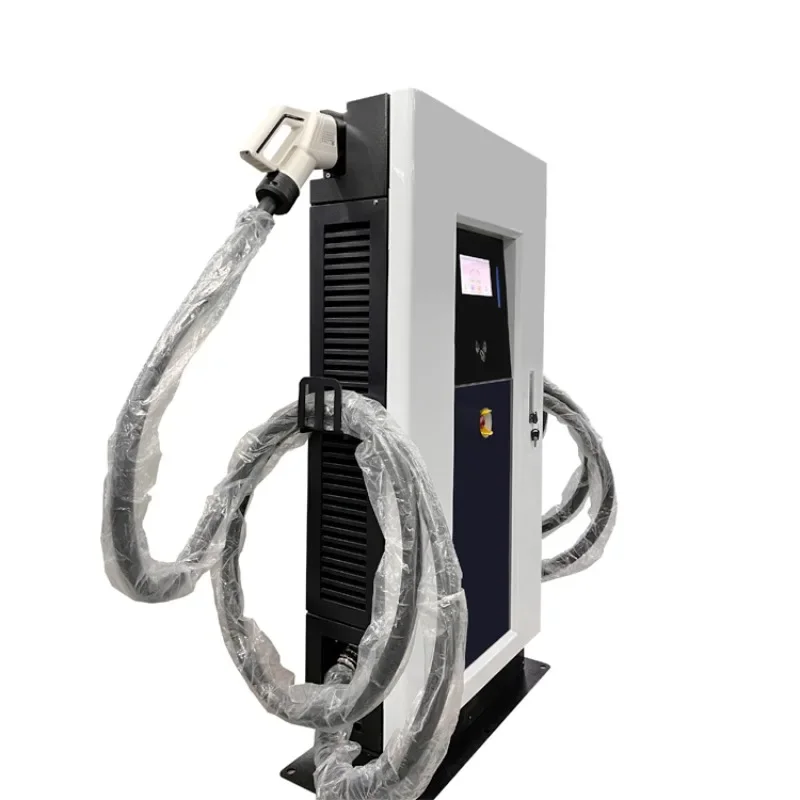 

Зарядная станция MYT Double Guns CCS1 CCS2 GBT для электромобилей, 80 кВт, 60 кВт, 40 кВт, быстрая зарядка OCPP