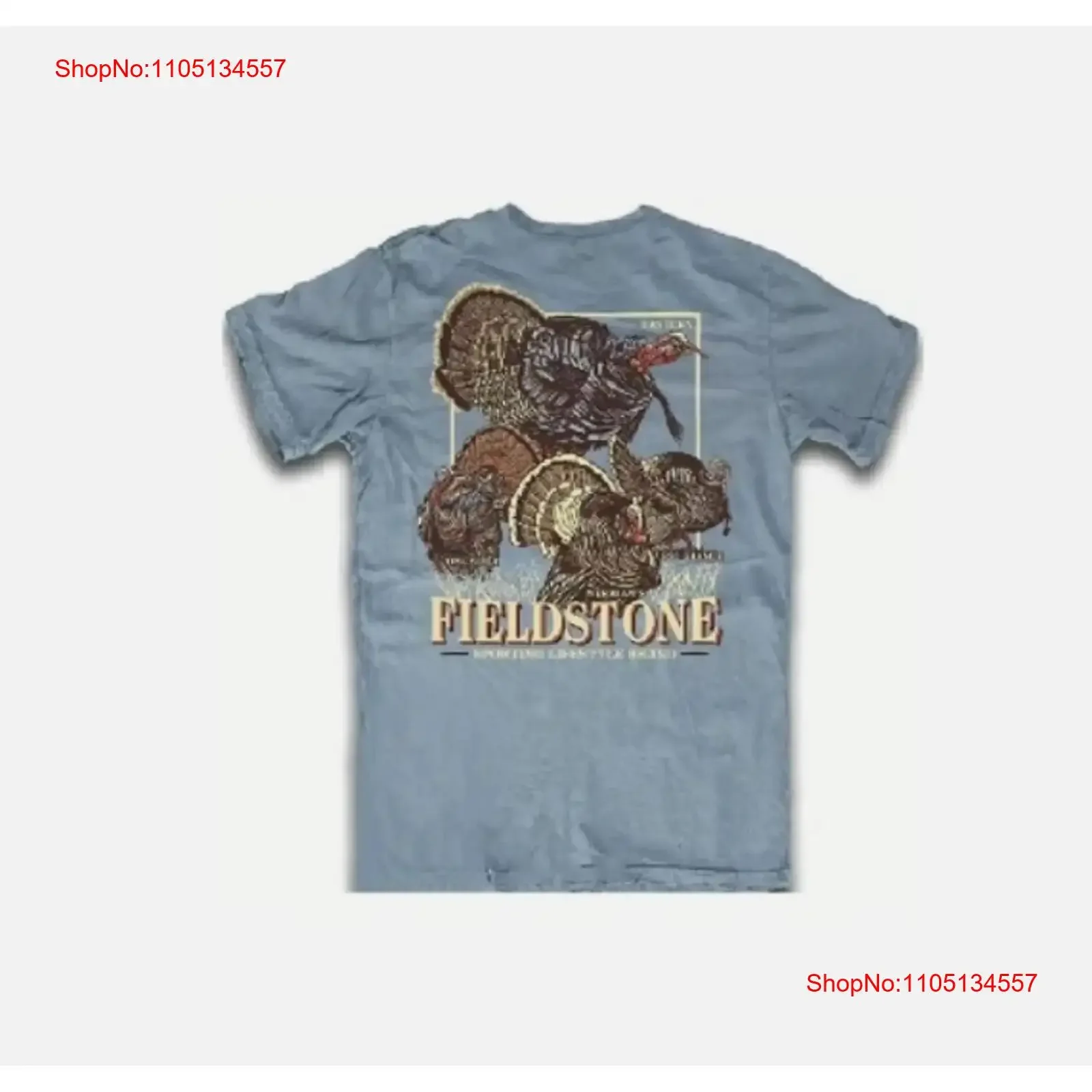 

Охотничья футболка Fieldstone Turkey Grand Slam Wild, винтажная, унисекс, слегка стильная, мягкая, универсальная, удобная