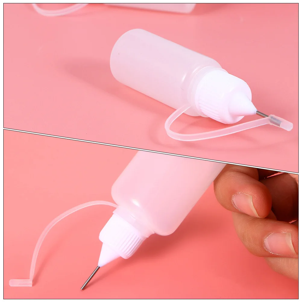 

30Pcs Needle Tip Empty Glue Applicator Bottles Fine Tip Squeeze Bottles for Paint Oil Ink Glue Dispenser Applicator Bottle