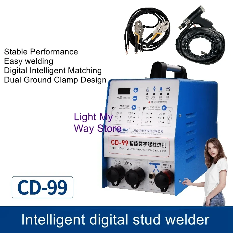 

new CD-99 Capacitor discharge type stud welder bolt machine touch welding plant nail machine bolt nail welding machine