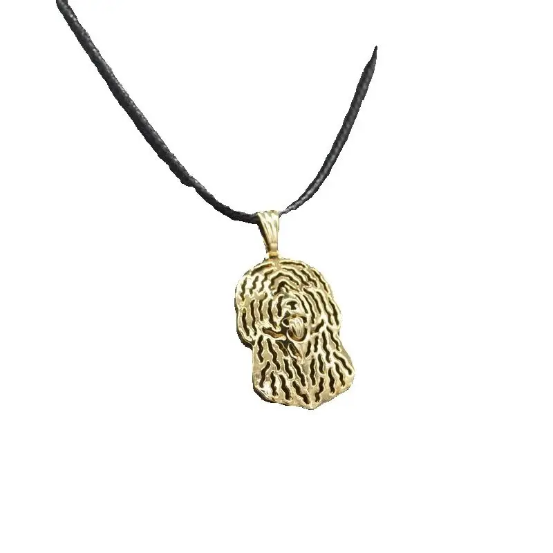 Women Alloy Jewelry Necklaces Lovers' Rope Chain Spanish Water Dog Necklaces
