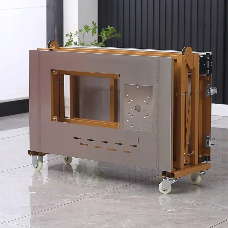 

Small Mini Folding Double Blade Sliding Table Saw Woodworking Machine Combined Planer Table Saw Wood Cutting Saw Machine