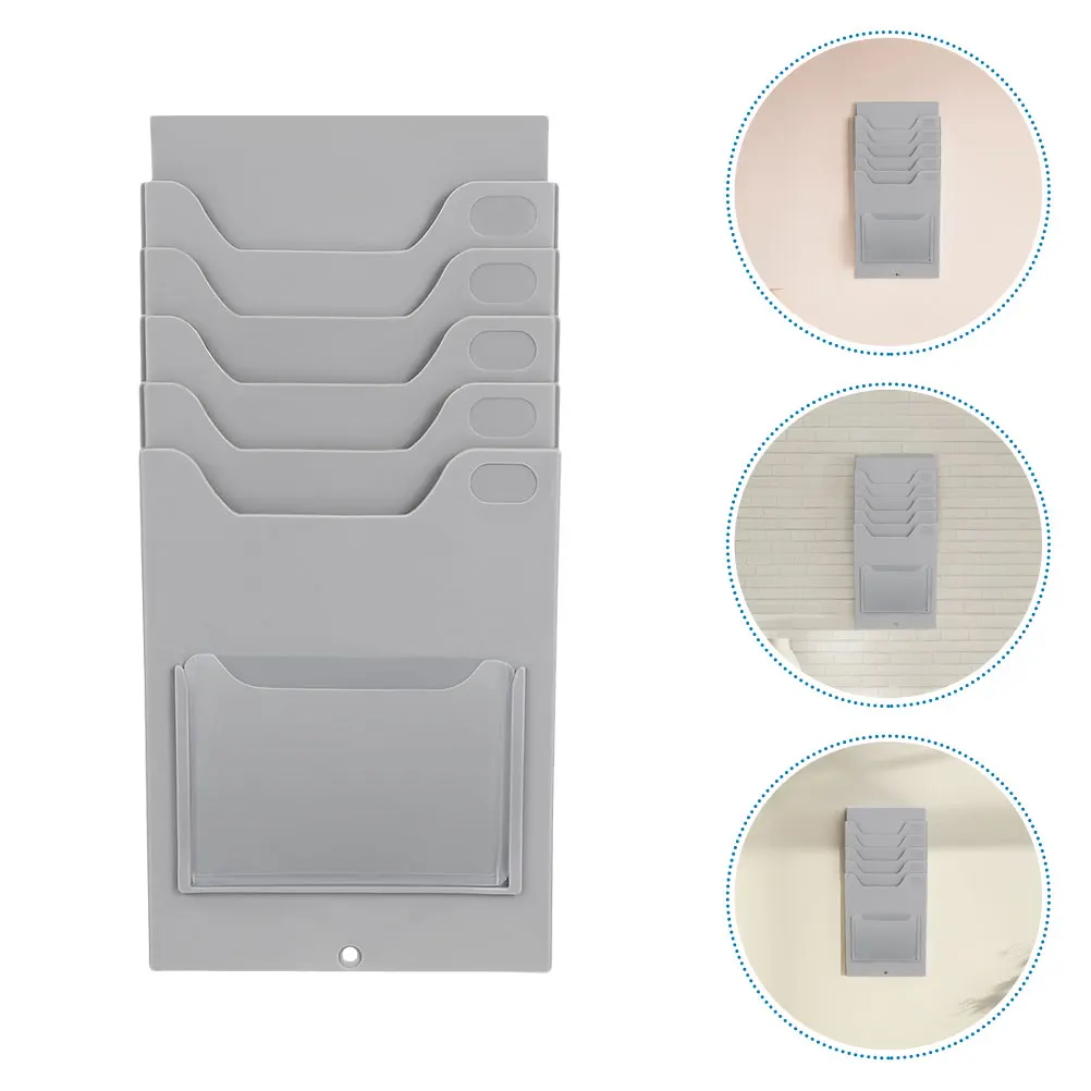 

Material Card Holder Bag Business Attendance Display Organizer Rack Office Cards
