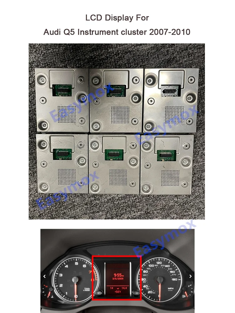 LCD Display For Audi Q5 2007-2010 For Audi 2008-2015 A4 allroad Q5 Instrument CLuster Panel Dashboard