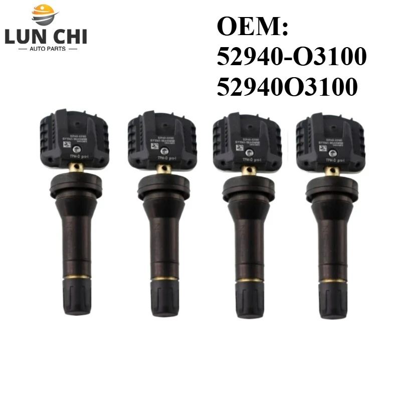 

1PC/4PCS OEM 52940-O3100 TPMS Tyre Pressure Monitoring System Sensors For Chery Tiggo Jetour X70 X90 X70PLUS Hyundai Custo