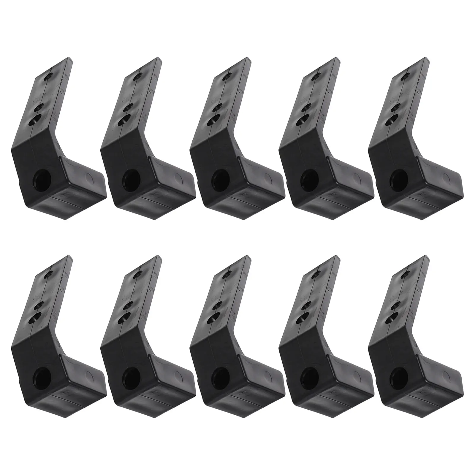 

10pcs Barbell Holder For Squat Plastic Horizontal J Hooks Heavy Duty Gym Equipment Storage Barbell Mount Hanger Resistance