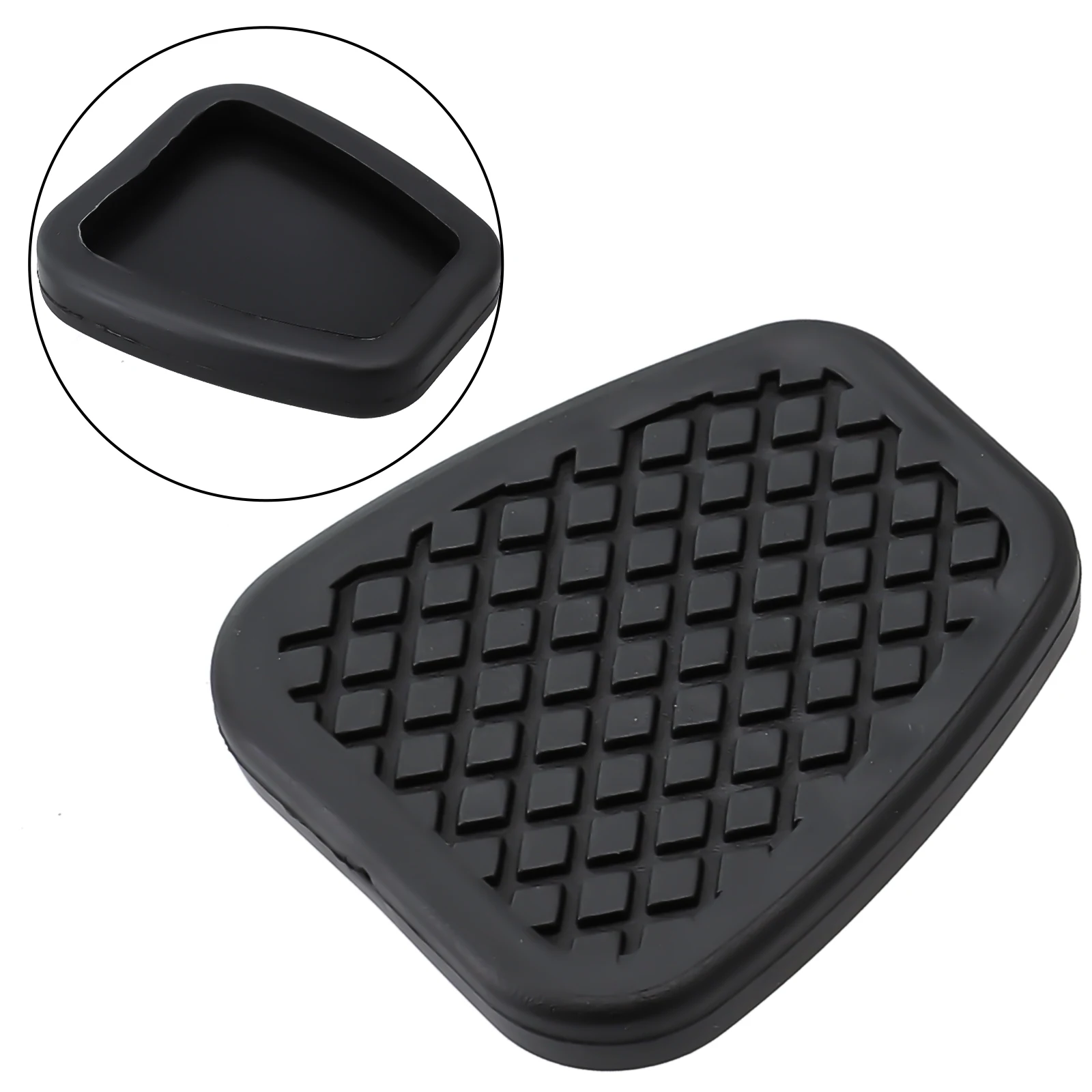 Pedal Pad Rubber Cover For CRV For Honda Manual 2 Pcs/Set 98-01 Black Brake Clutch Cover For CR-Z Pedal Pad Rubber