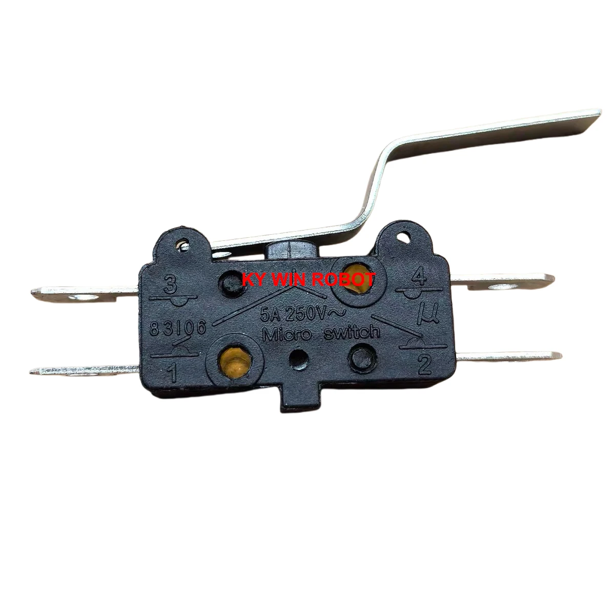 

1PCS/LOTS 100% Crouzet 83106 Micro switch Small Self-Resetting Tap Travel Limit Push button 5A Four-Pin Z-Handle IC Electronic