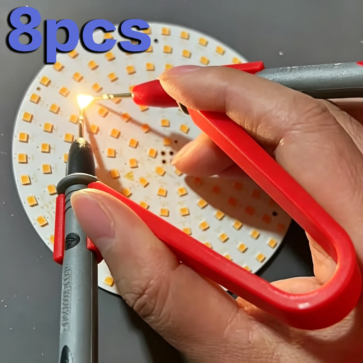 Power Tools Inspection - 8Pcs Multimeter Probe Holder, One-Hand Operation