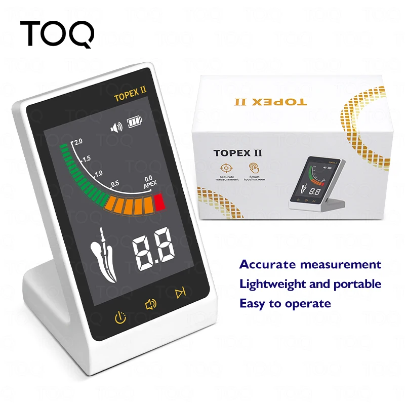 Localizzatore apicale cancale per radici endo dentali Calibrazioni automatiche Avviso cicalino endodontico con misurazione dello schermo LCD