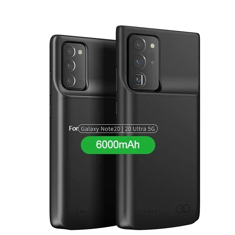 External Battery Charger Pack Case for Samsung S 8 9 10 Plus 20 21 22 23 Ultra Charing Case for Note 8 9 10 20 Power Bank