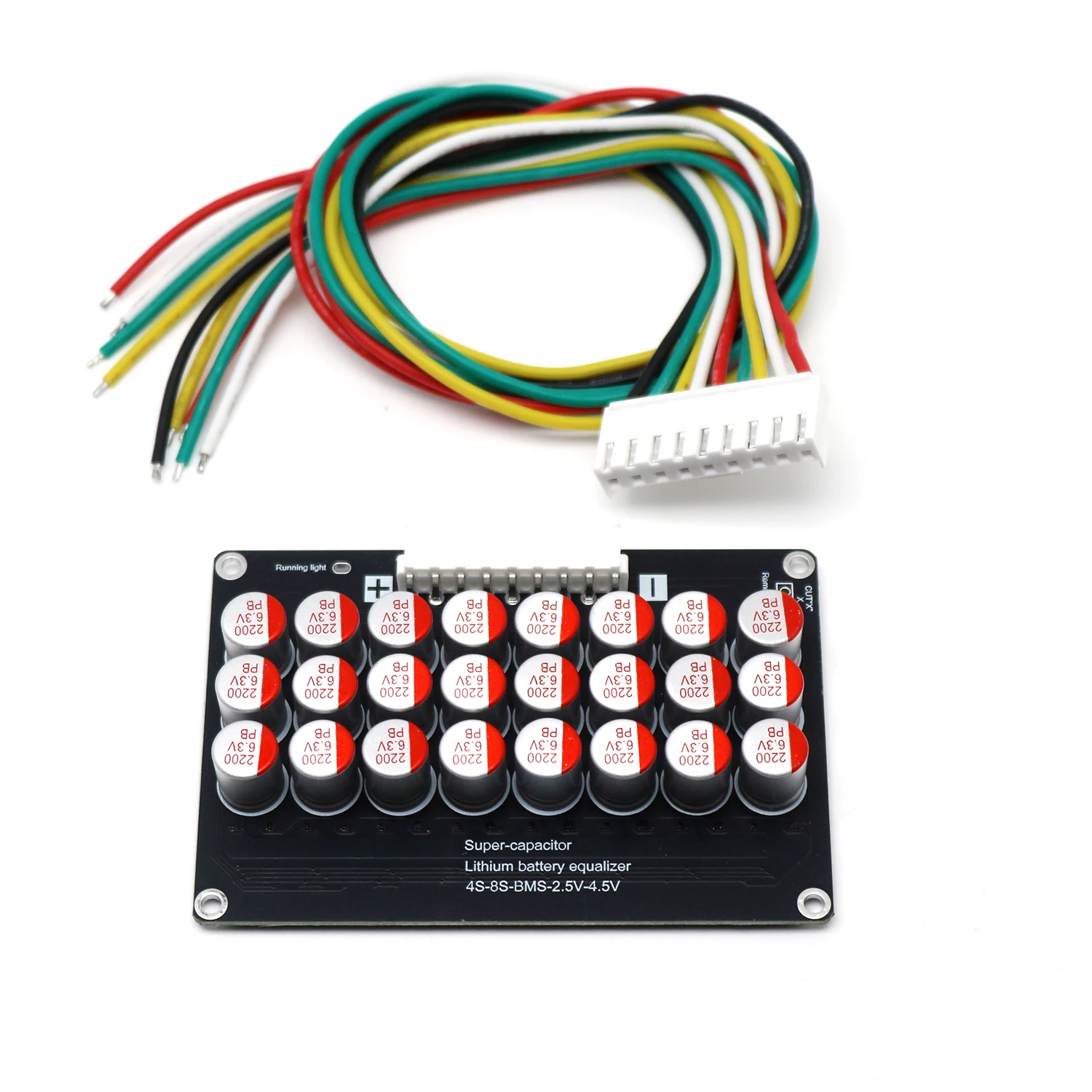 4S 8S 16S 5A Active Equalizer Lithium Battery Balancer Energy Transfer 10S 13S 14S Lifepo4 Li-ion 12V 24V 36V 48V BMS Protection