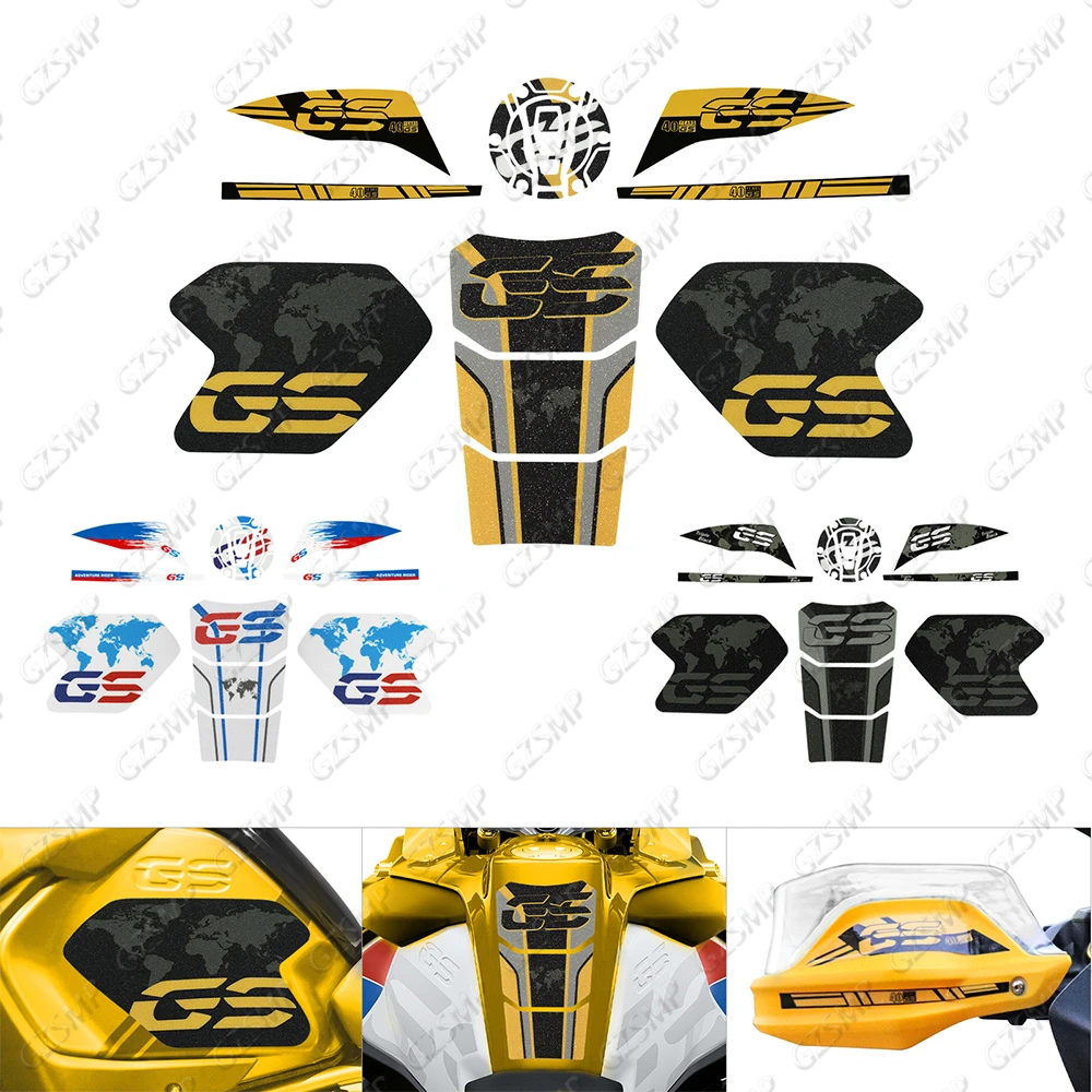 

Fit for R1200GS ADV R1250GS R 1250 GS Adventure Motorcycle Fuel Tank Pad Protection Sticker Frosted Decals