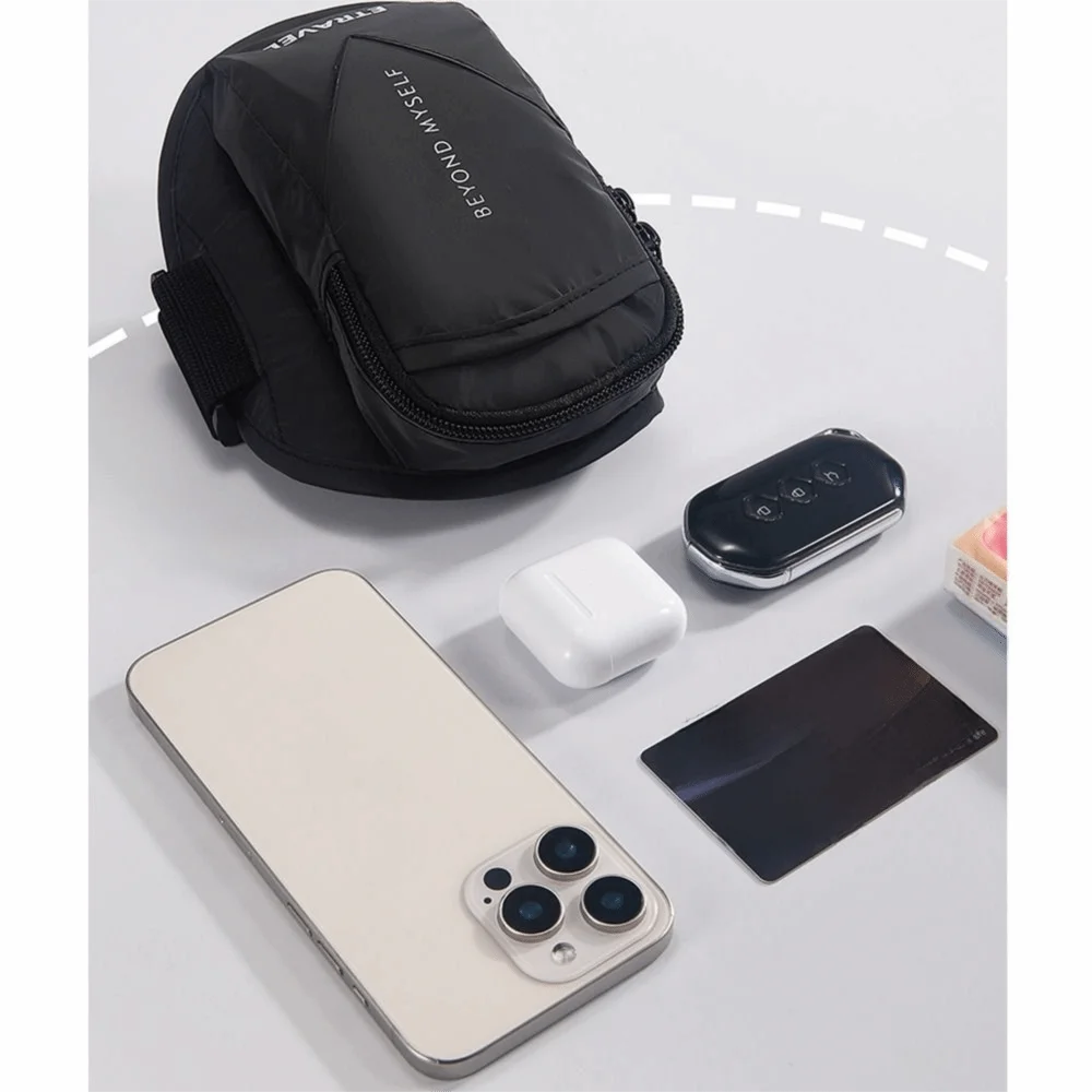 

Fitness Gear Waterproof Phone Armband Universal Reflective Mobile Phone Arm Bag Night Running Running Armband Night Safety