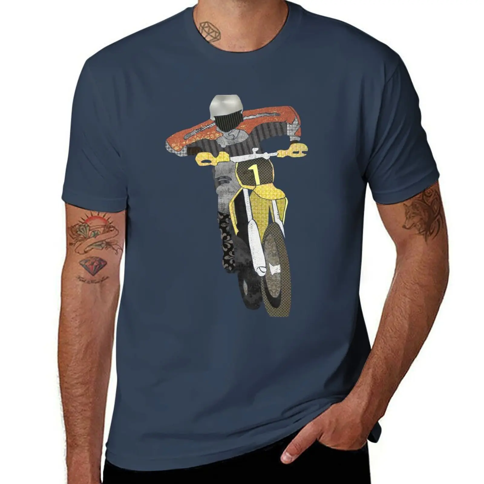 

Motocross T-Shirt t shirts with prints t shirt man cotton T-Shirt