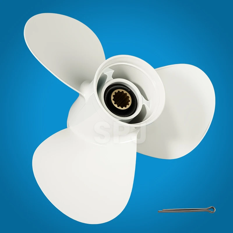 

Outboard Propeller for Yamaha 25-60hp 11 3/8*12 Boat Aluminum Alloy Screw 3 Blade 13 Spline Marine Engine Part 11 3/8x12