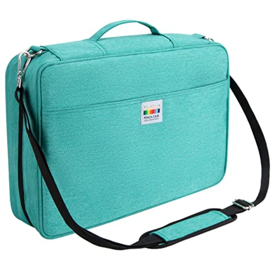 

Organizer Color Pencil 480 Slots - Pen Case Organizer with Handy Wrap and Zipper, Multilayer Holder for Prismacolor Colored Pen