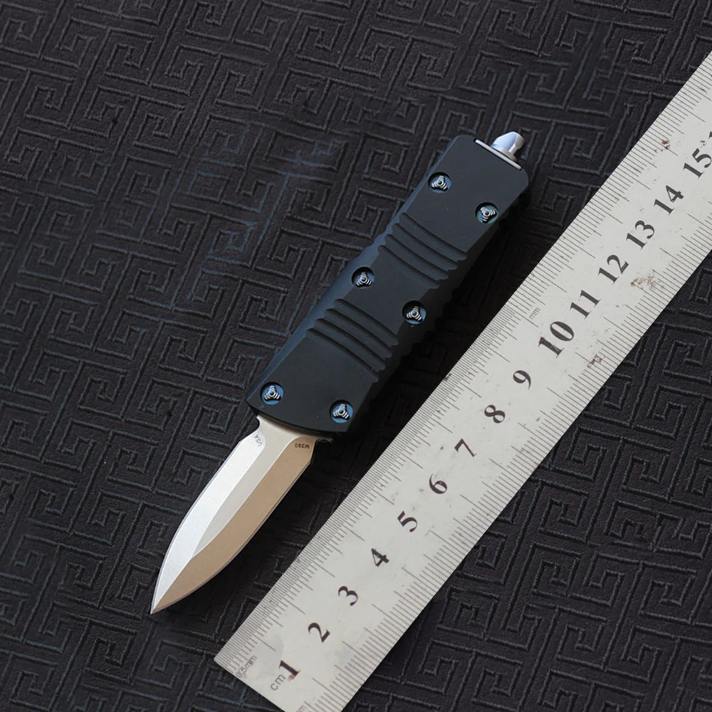 Мини-нож VESPA, лезвие: лезвие M390 DE 7075-T7, алюминиевая ручка, походы, инструмент EDC для улицы