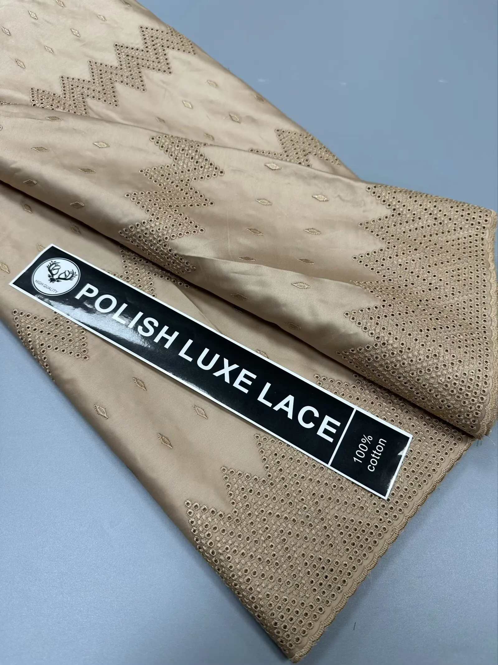 5 ياردة النيجيري 100% القطن البولندية الساتان التطريز النسيج عالية الجودة السويسري الفوال الدانتيل المواد للرجال دبي Style-TY