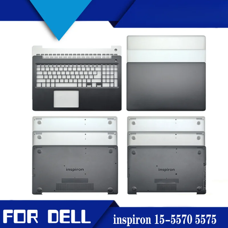 

A+ For Dell inspiron 15-5570 5575 A/C/D shell white Sliver Black
