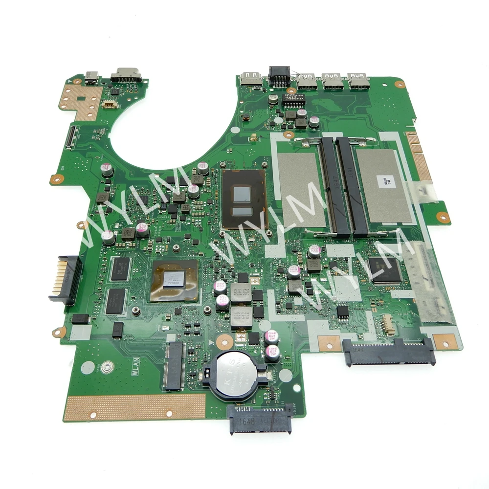 Imagem -04 - Placa-mãe do Portátil para Asus P2540uj P2540ua P2530uj P2540uq P2540uv P2540ub P553ua P2540u P553u P553u i3 i5 i7 Uma Gt920m