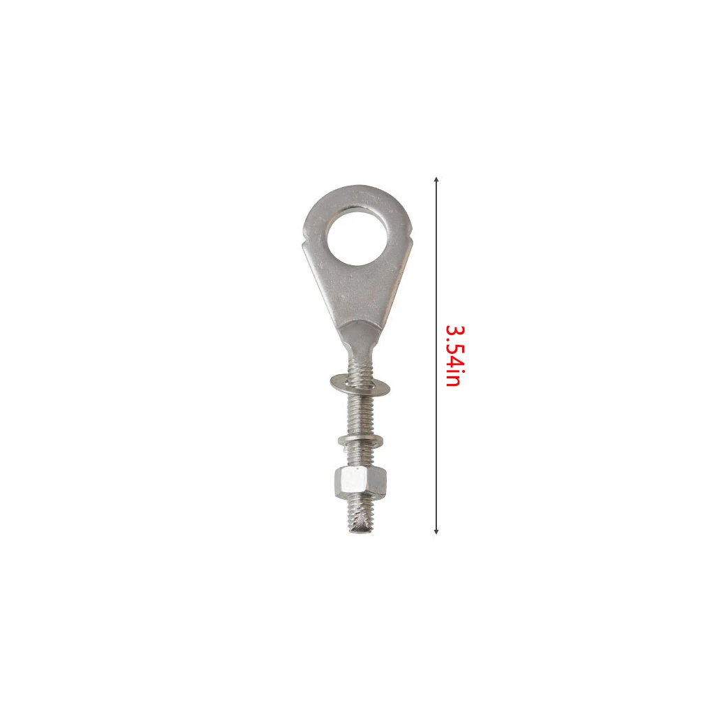 2Pcs Motorbike Chain Adjuster Tensioner Professional Adjusting Parts image 4