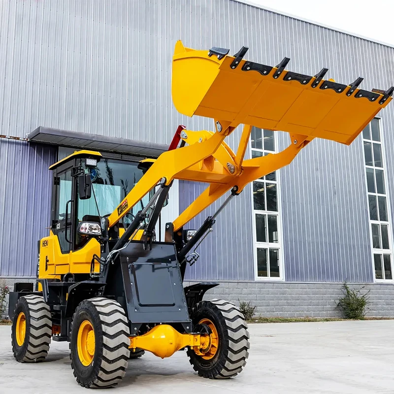 Hot Sale Brand New 1 Ton Mini Small Wheel Loader With CE EPA Certificate