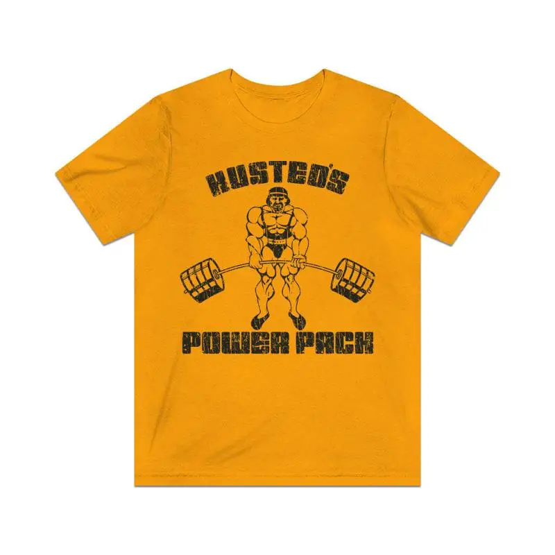 

Винтажная мужская футболка Husted's Power Pack 1980 года