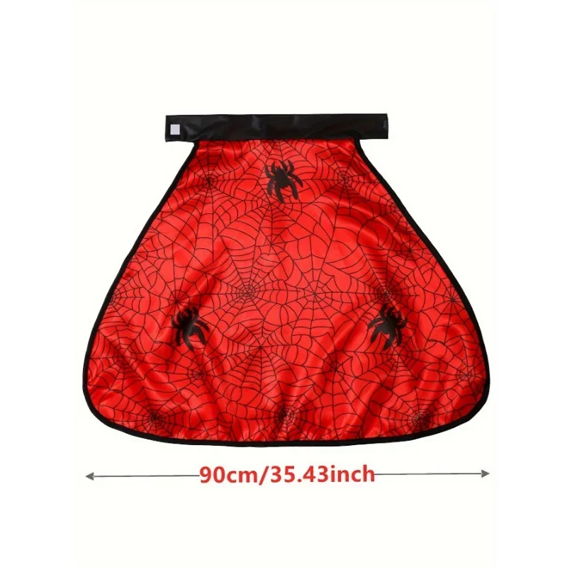 كيب إن تويلي d'araig dne pour garçon, avec masque d'Halloween et poignets, ensemble de tenue de personalage de heros نابض بالحياة #2