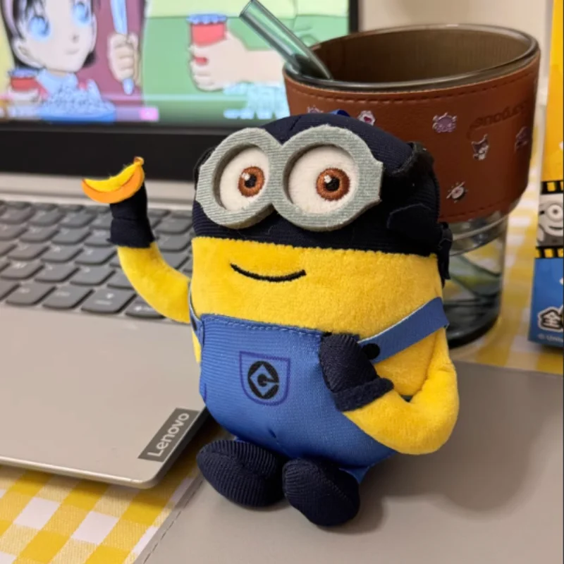 Minions „Ich – Einfach Unverbesserlich“, Plüschpuppe, Blindbox, präsentiert niedliche Cartoon-Puppe, Modell, Anime-Figur, Spielzeug, Geburtstagsgeschenke