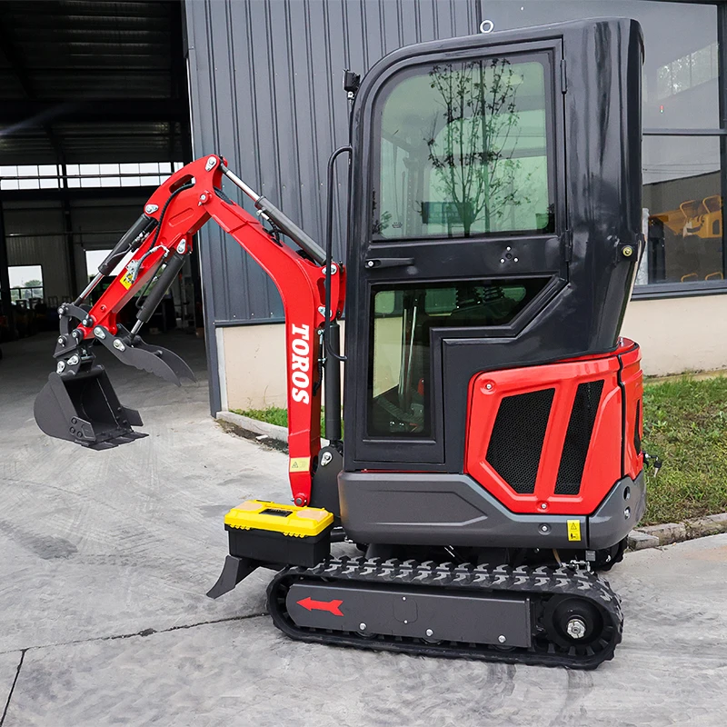 

Customized Mini Excavator 1 ton Epa Engine 1.2 Ton Digger Crawler Machine Garden Farm Excavator