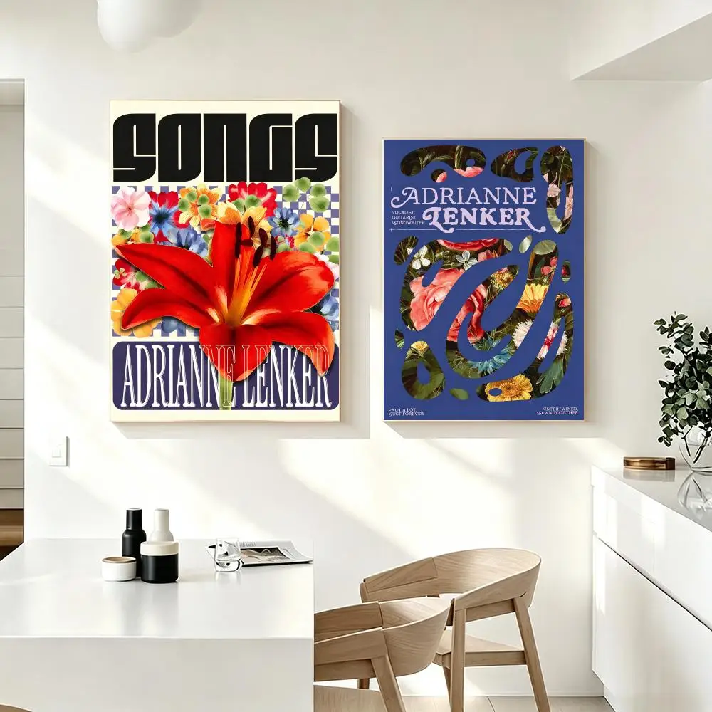 Artist Adrianne Lenker Poster Poster HD Printing Fresh Elegant Style Wall Art Home Decor For Living Room Bedroom Gift