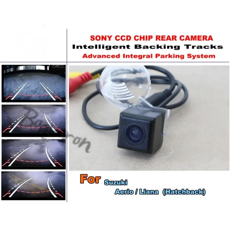 For Suzuki Aerio / Liana Hatchback  Car Rear View Back Up Reverse Camera  imports HD CCD CHIP Intelligent Backing Tracks  Direct