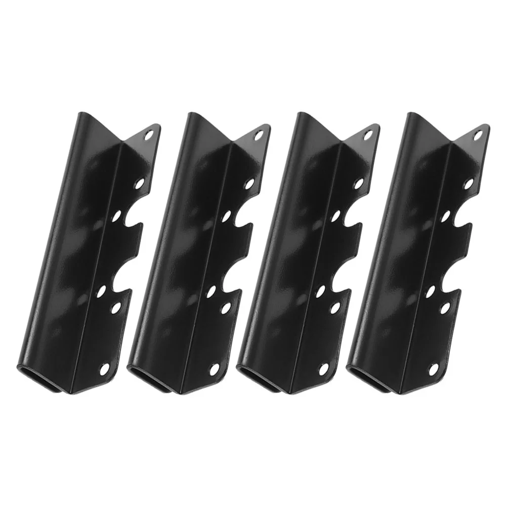 4 Pcs Bed Hanging Slot Frame Hinge Plates Connector Hardware Hooks for Brackets