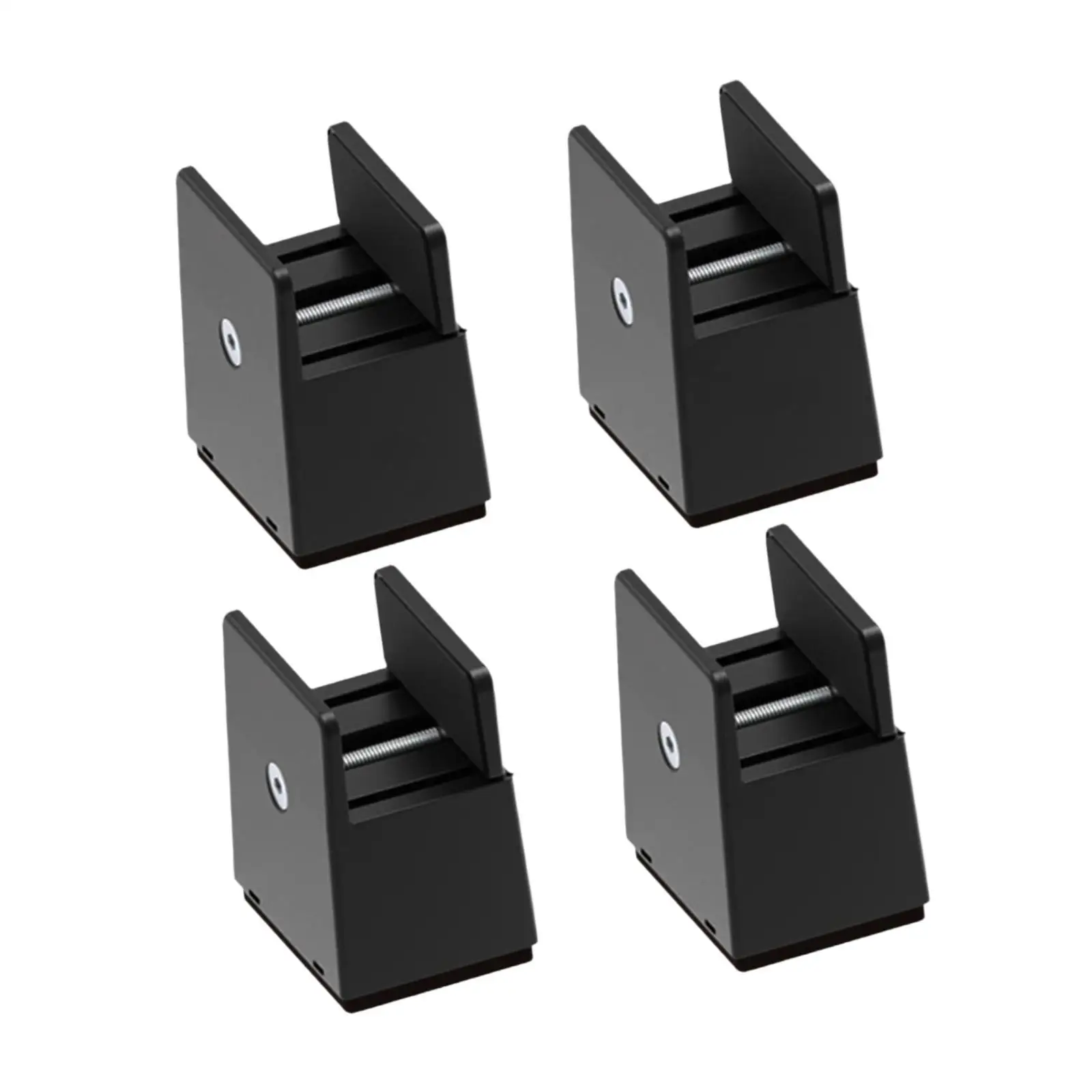 Portable Furniture Leg Lifts with Screw Clamp for Bed Frame Sofa Chair Support