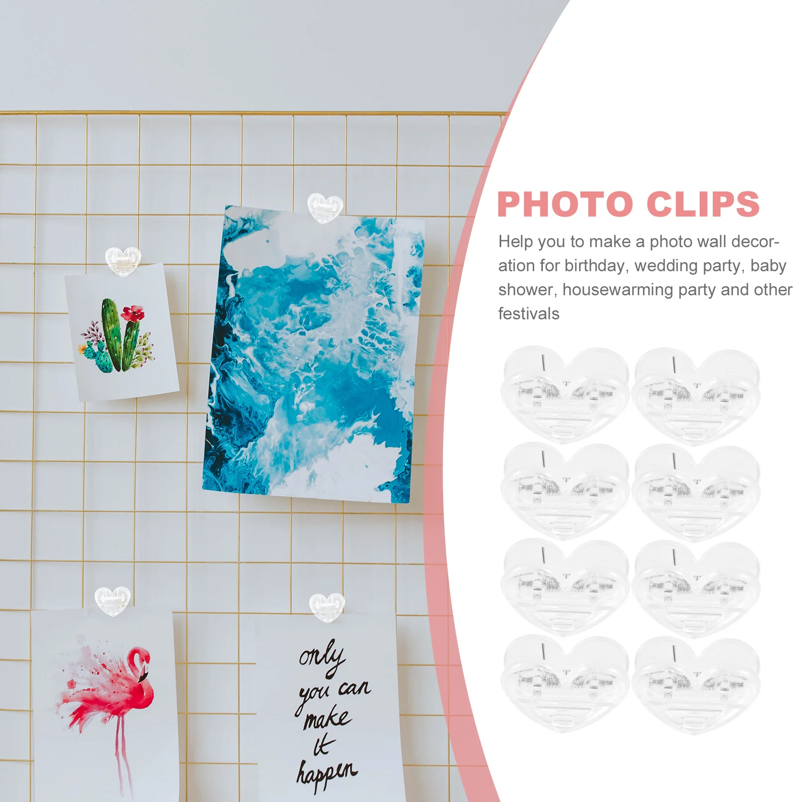 Рисунок 4 - зажимы для фотографий