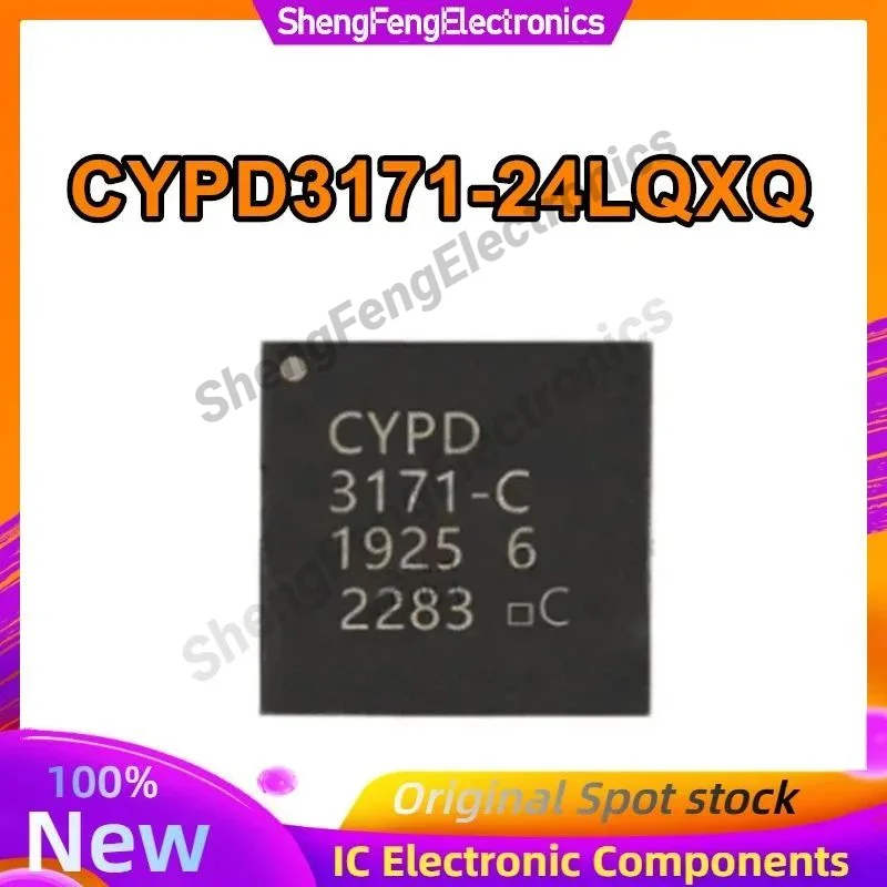 5PCS CYPD3171-24LQXQ CYPD3171 CYPD 3171-24LQXQ CYPD3171-C QFN-24 New Original in stock