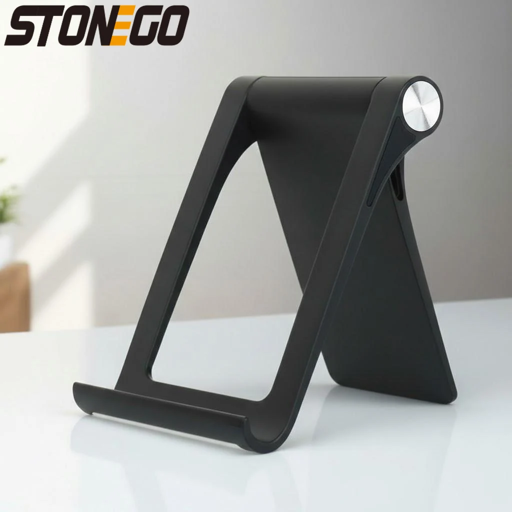 

Portable 360 Adjustable Phone Tablet Stand Desk Mount Holder for Video Calls Mobile Devices