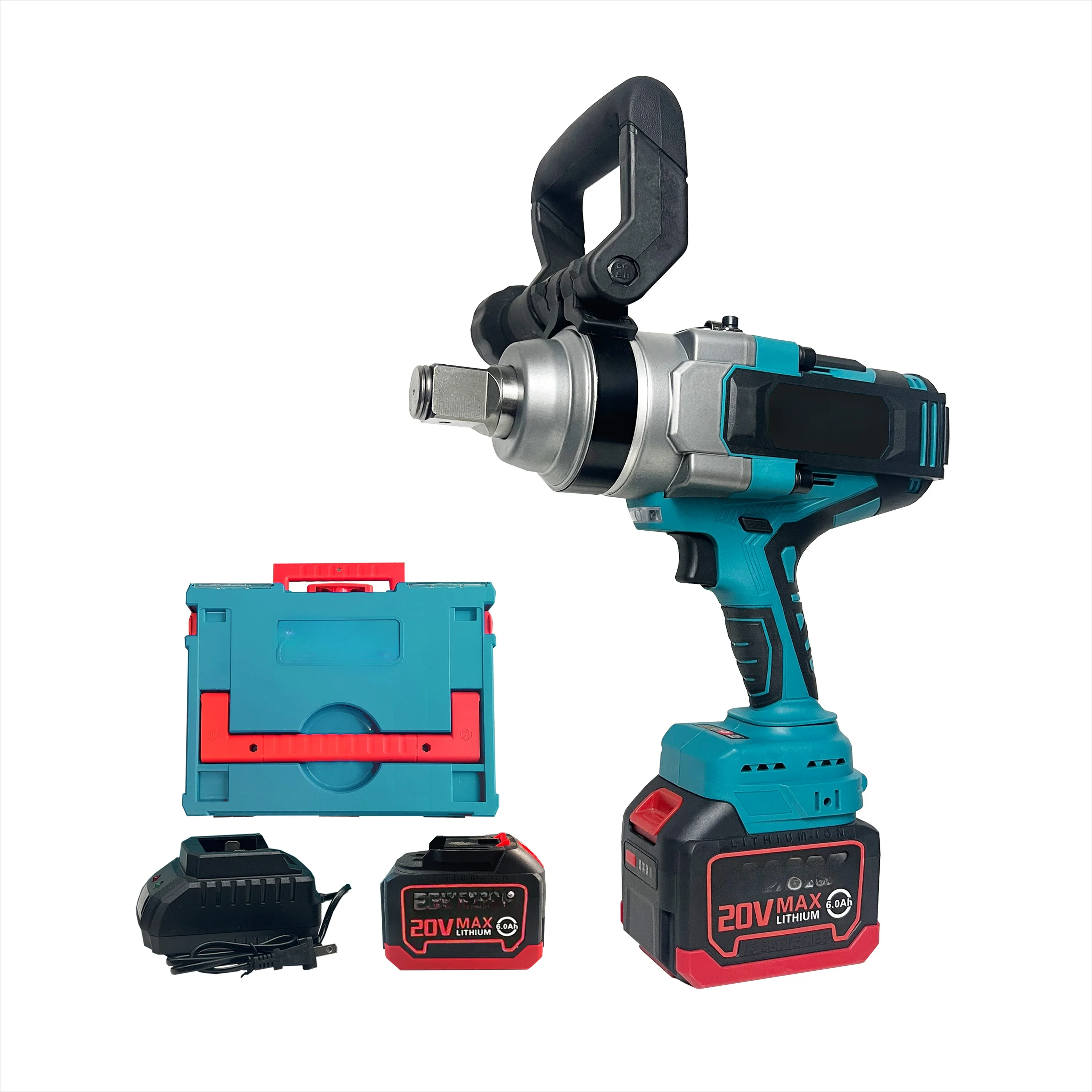 20v Cordless Brushless Battery Power Wrench 3000NM Rechargeable Cordless Electric Impact Wrench Drill