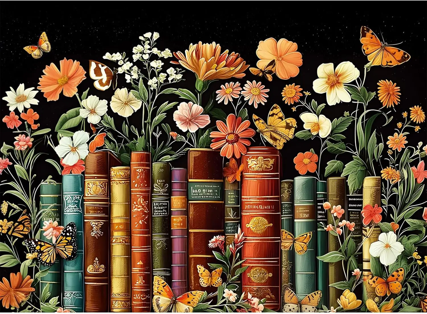

Деревянные пазлы-книги с цветами разных размеров, без пыли, для домашнего декора, подарок на день рождения, игрушка для мужчин, женщин, пожилых людей