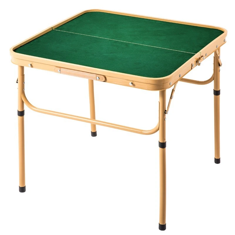

Mahjong table, one table and dual-purpose, easy and convenient camping portable tables and chairs, leisure and entertainmen