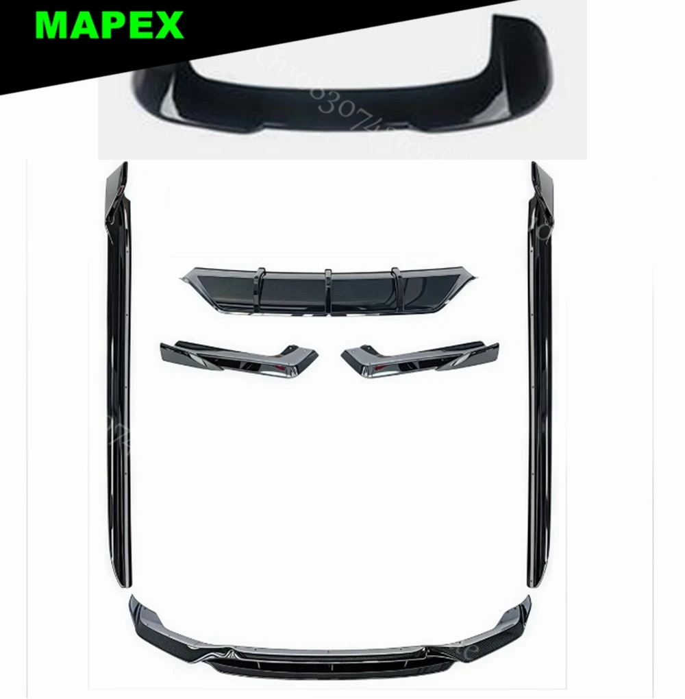 

Car Styling GLOSSY BODY KIT FRONT LIP REAR DIFFUSER SPOILER SIDE SKIRTS For 2013 2014 2015 2016 2017 2018 for BMW F15 X5 M Tech