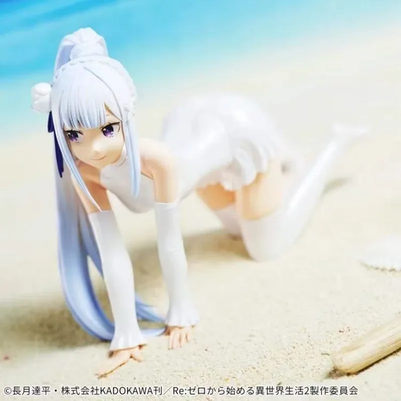 متوفر في المخزون شخصيات بانداي إعادة الحياة الأصلية في عالم مختلف من الصفر إميليا بانبريستو شخصيات أنيمي نموذج ألعاب هدايا مزخرفة #4