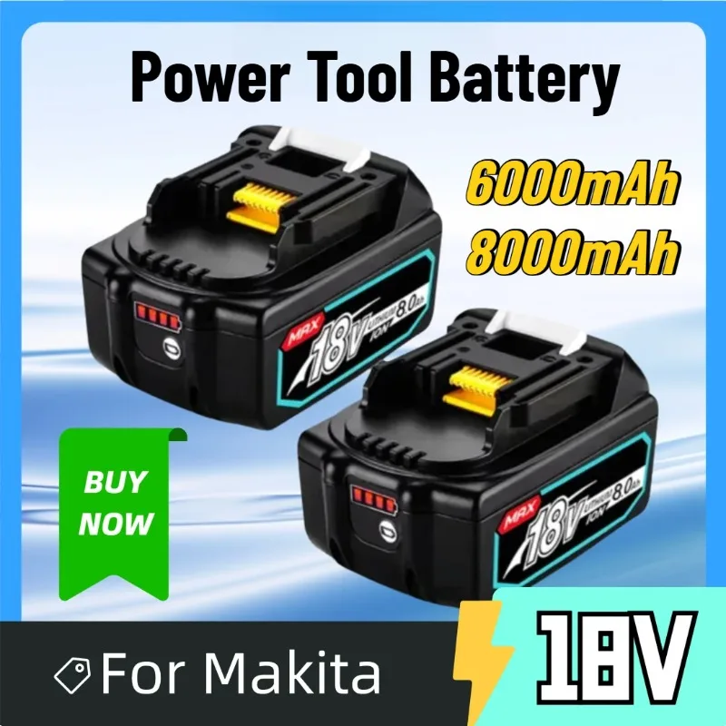 

18V 6000mAh for Makita BL1840 BL1850 BL1860 Power Tool Battery